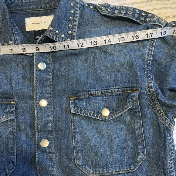Current/Elliott denim jumpsuit